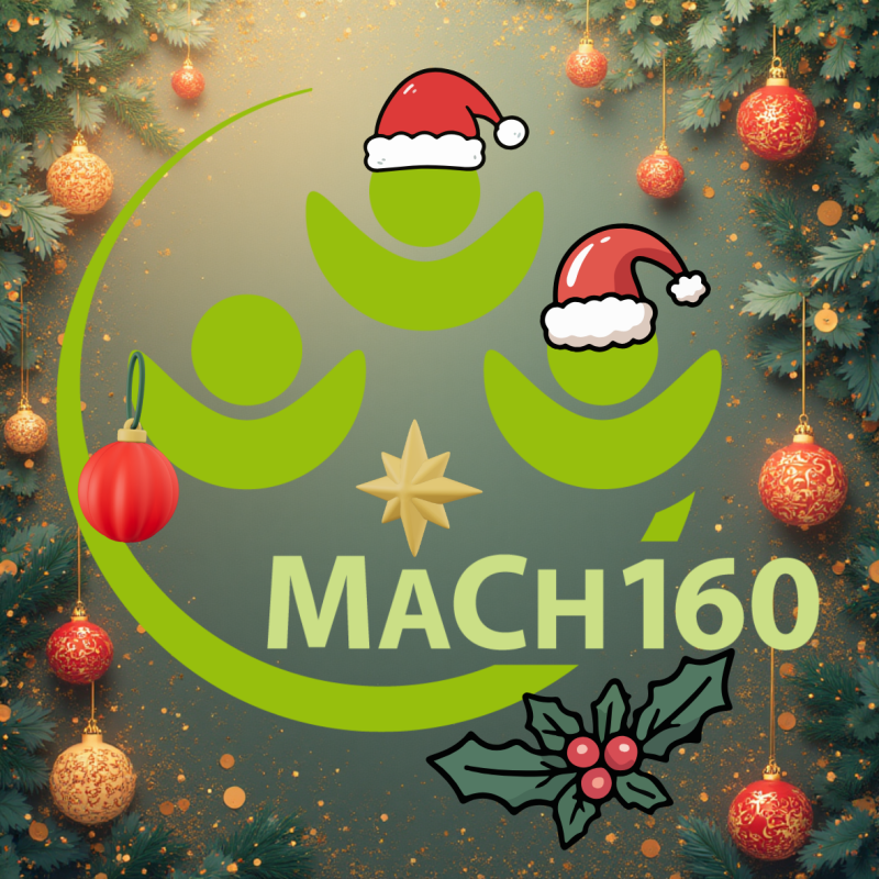 2025 MACh160 Logo Weihnachten