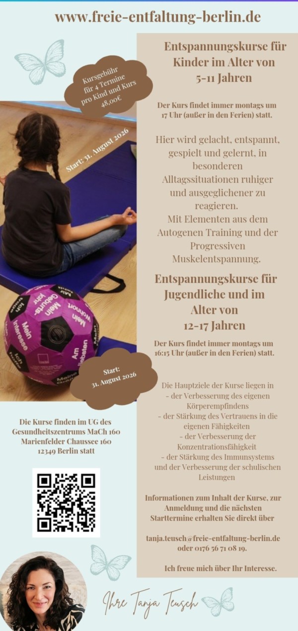 Entspannungskurs Kinder Herbst 26